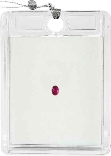 0,16 ct. Rubinas Ovalus  F.H (1)