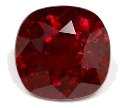 1.6 carat RED Cushion Rubinas (1)