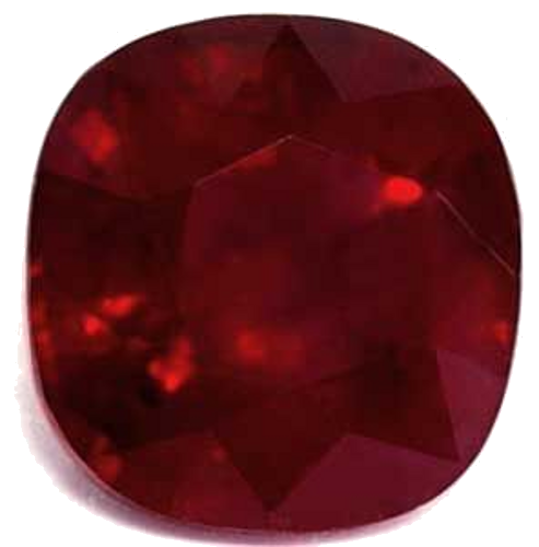 1.14 carat RED Cushion Rubinas (1)