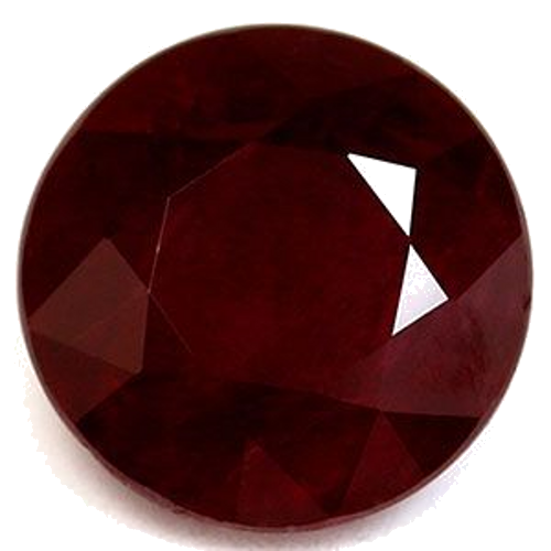 1.72 carat RED Round Rubinas (1)