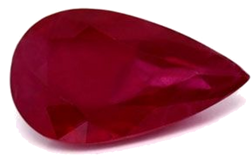 1.67 carat RED Pear Rubinas (1)
