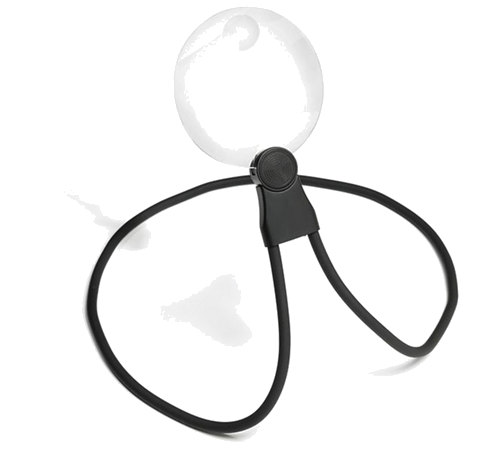 Лупа с възможност за носене и изтегляем леща 2x 4x (1)