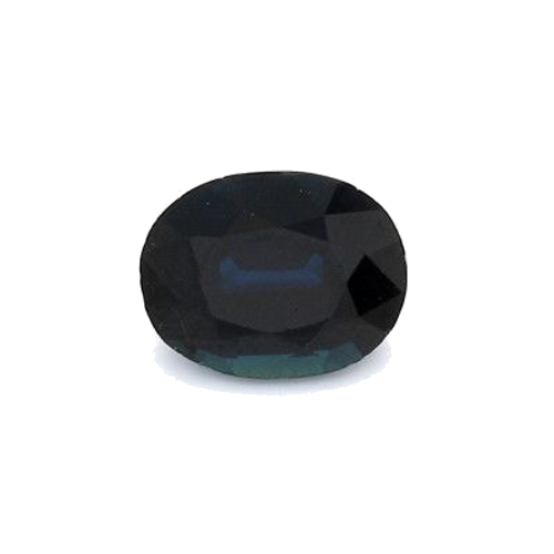 1.53 carat BLUE BRILLIANTSTEP cut Oval Safyras (1)