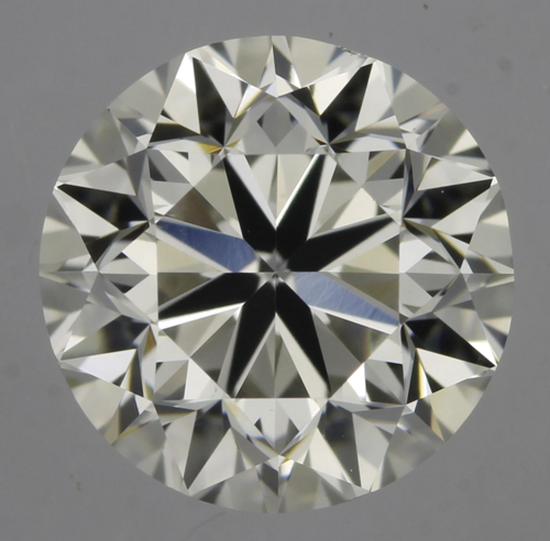 1.01 carat I-VS1 GD cut Natūralus Round Deimantas (1)