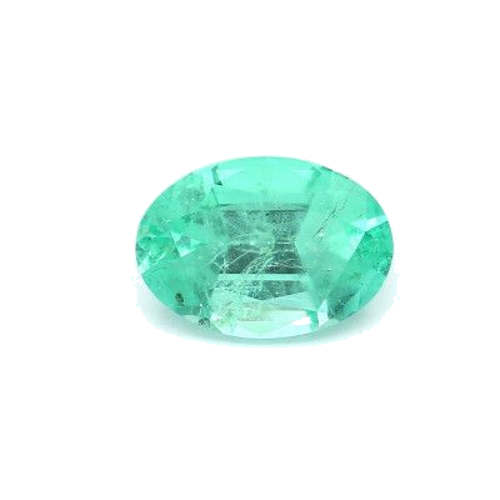 3.5 carat GREEN BRILLIANTSTEP cut Oval Smaragdas (1)