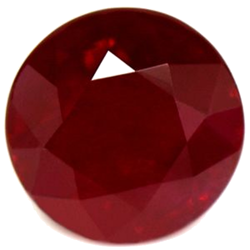1.06 carat RED Round Rubinas (1)