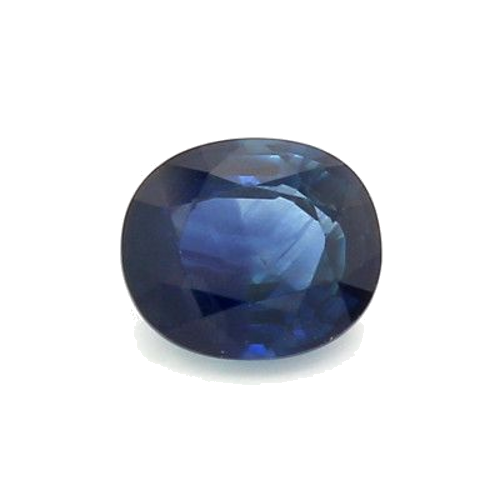1.44 carat BLUE BRILLIANTSTEP cut Oval Safyras (1)