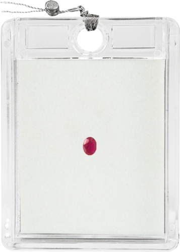 0,24 ct. Rubinas Ovalus F.H (1)