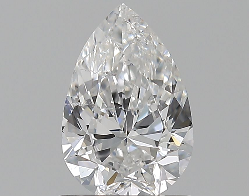 0.9 carat E-SI2 Natūralus Pear Deimantas (1)