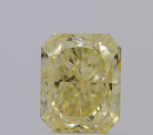 1.19 carat Fancy Light Yellow-VS1 Natūralus Radiant Deimantas (1)