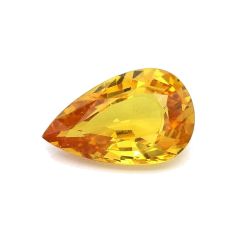 6.8 carat YELLOW MODIFIEDBRILLIANTSTEP cut Pear Safyras (1)