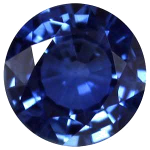 1.6 carat BLUE Round Safyras (1)