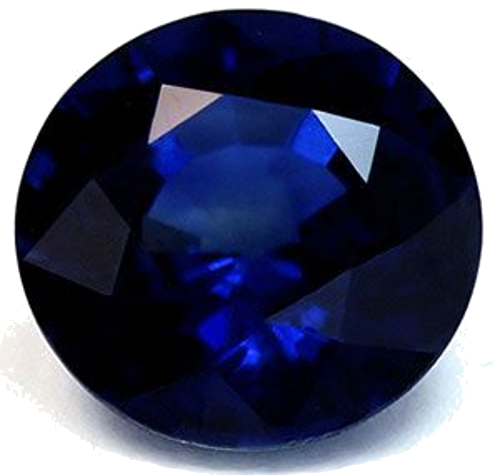 1.47 carat BLUE Round Safyras (1)