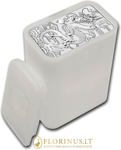 1 oz Дракон 2018 Австралия серебряная монета (4)