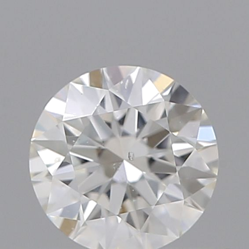0.44 carat G-SI2 Excellent cut Natūralus Round Deimantas (1)