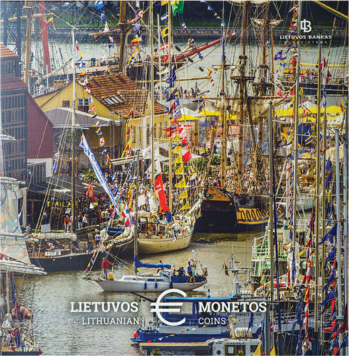 2023 Lithuania Klaipeda Euro Coin BU Set (5)