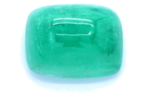 13.7 carat GREEN CABOCHON cut Other Smaragdas (1)