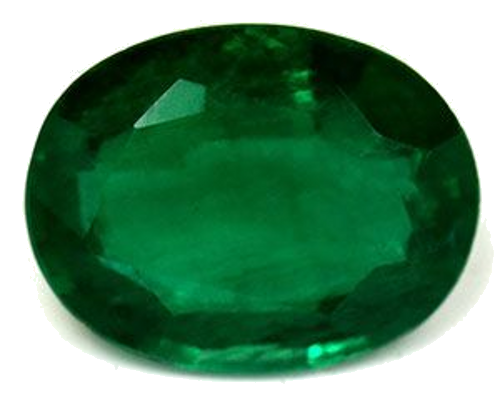 1.6 carat GREEN Oval Smaragdas (1)
