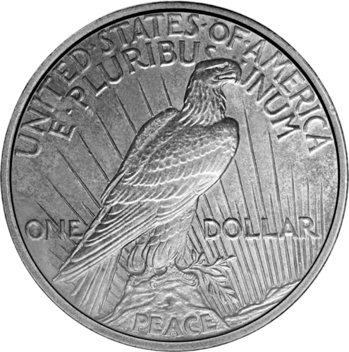 1 доллар Мир (1921-1935) США серебряная монета (2)