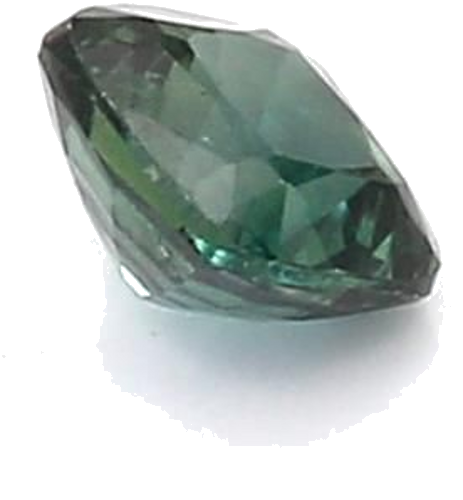 0.46 carat BLUE BRILLIANTSTEP cut Cushion Safyras (1)