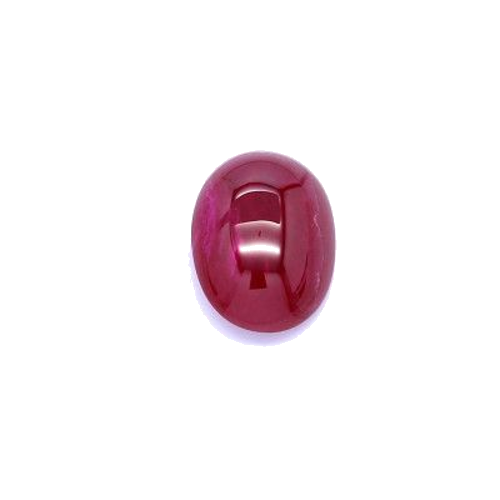2.09 carat RED CABOCHON cut Oval Rubinas (1)