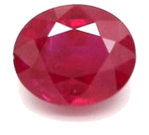 0.45 carat RED BRILLIANTSTEP cut Oval Rubinas (1)