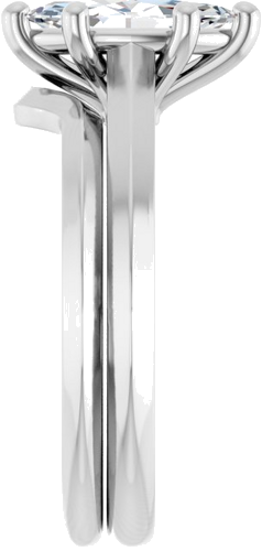 Sužadėtuvių Žiedas „Solitaire“ 417 Baltojo Aukso Marquise 10mm x 5mm (9)