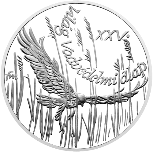 500 Forint World Wildlife Fund 1988 Hungary Silver Coin (1)