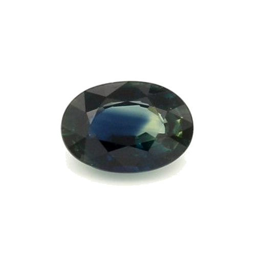 0.88 carat GREEN BRILLIANTSTEP cut Oval Safyras (1)