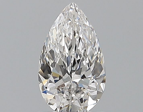 0.71 carat E-VVS1 Natūralus Pear Deimantas (1)