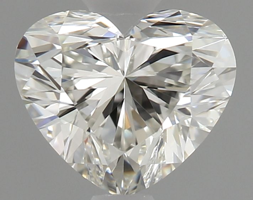 0.7 carat I-VS2 Natūralus Heart Deimantas (1)