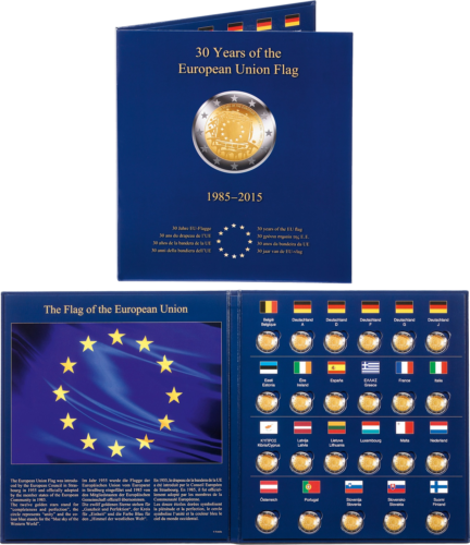 Альбом Presso для монет 2 евро TOR, EMU, TYE, EU Flag (4)