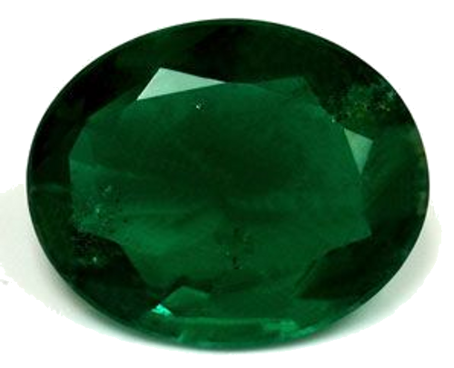 3.45 carat GREEN Oval Smaragdas (1)