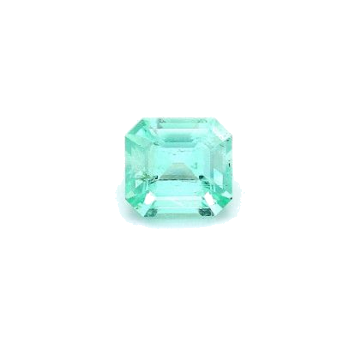 1.42 carat GREEN STEP cut Octagonal Smaragdas (1)
