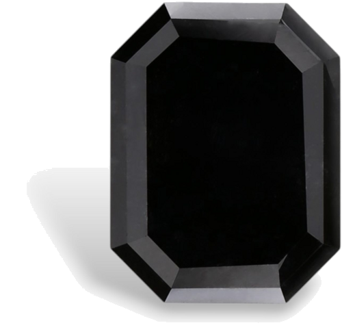 2.94 carat Fancy Black-VVS2 Natūralus Emerald Deimantas (1)