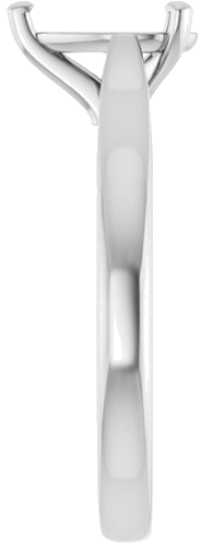 Sužadėtuvių Žiedas „Solitaire“ 585 Baltojo Aukso Pear Shape 8mm x 5mm (4)