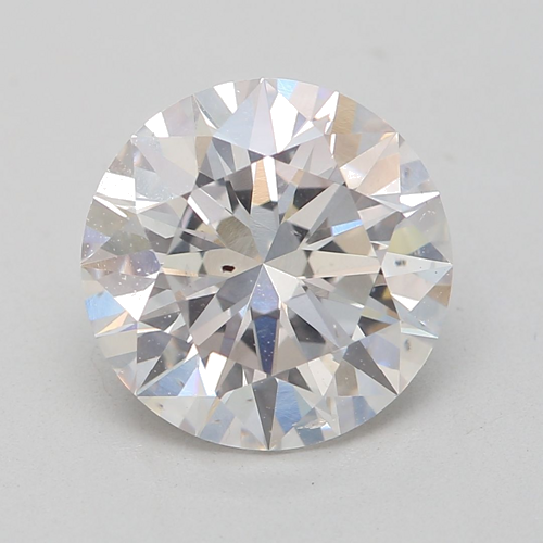 1.59 carat Faint Pinkish Brown-SI1 Excellent cut Natūralus Round Deimantas (1)