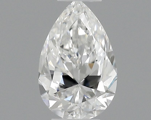 0.23 carat F-VVS1 Natūralus Pear Deimantas (1)