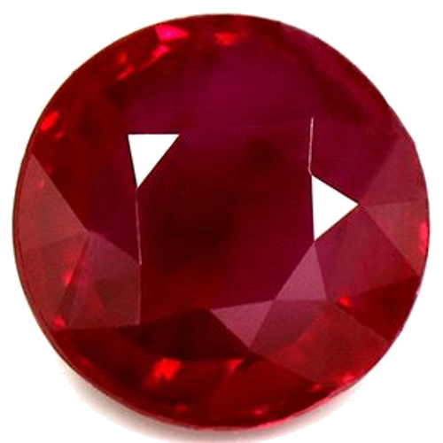 1.1 carat RED Round Rubinas (1)