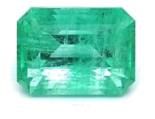 1.76 carat GREEN STEP cut Octagonal Smaragdas (1)