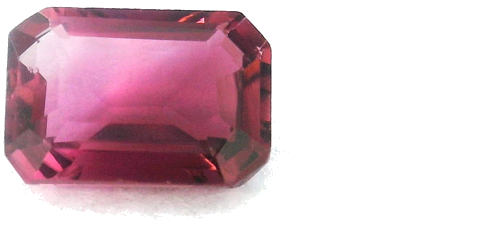 0.93 carat PINK STEP cut Octagonal Tourmaline (1)