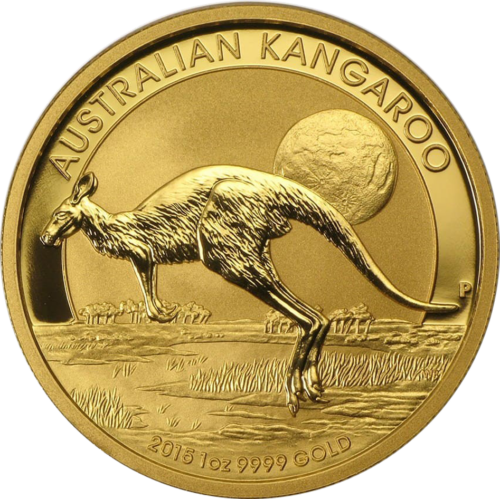 1 oz Kengūra Australija auksinė moneta (Mix metai) (1)