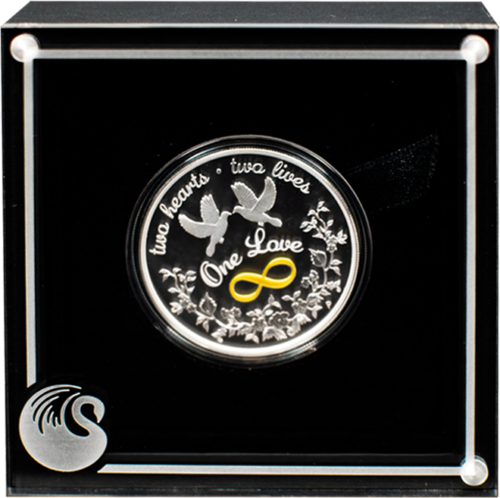 1 oz Два сердца - Две жизни - Одна любовь 2021 серебряная монеты (2)