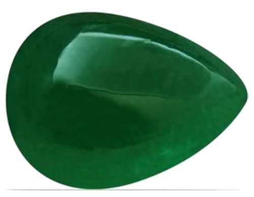 28.69 carat GREEN CABOCHON cut Other Smaragdas (1)
