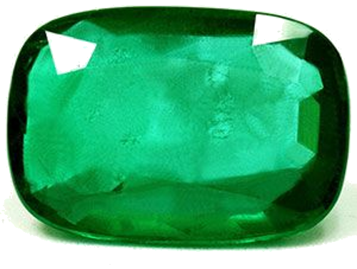 10.37 carat GREEN Cushion Smaragdas (1)