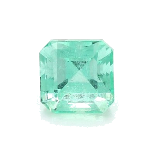 1.41 carat GREEN STEP cut Octagonal Smaragdas (1)