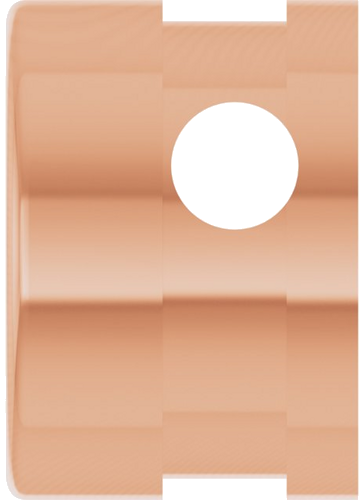 Pakabukas „Solitaire“ 585 Rožinis Aukso Round 5.8mm (3)