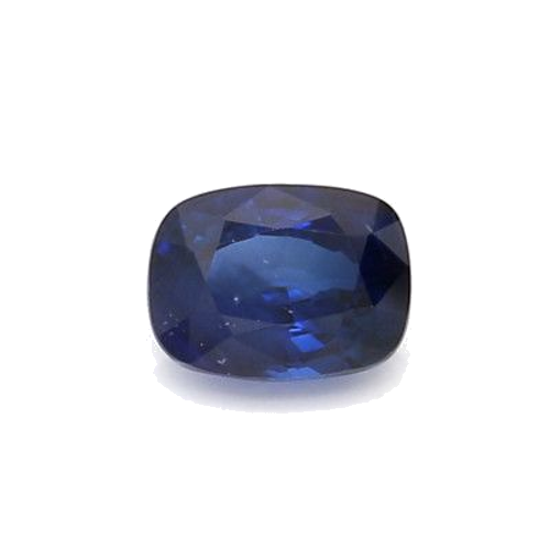 1.01 carat BLUE BRILLIANTSTEP cut Cushion Safyras (1)