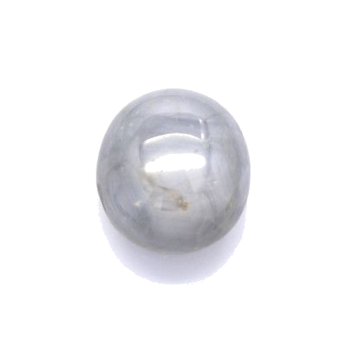 9.76 carat GRAY CABOCHON cut Oval Safyras (1)