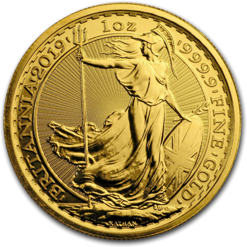 1 oz Britannia Didžioji Britanija auksinė moneta (Mix metai) (1)
